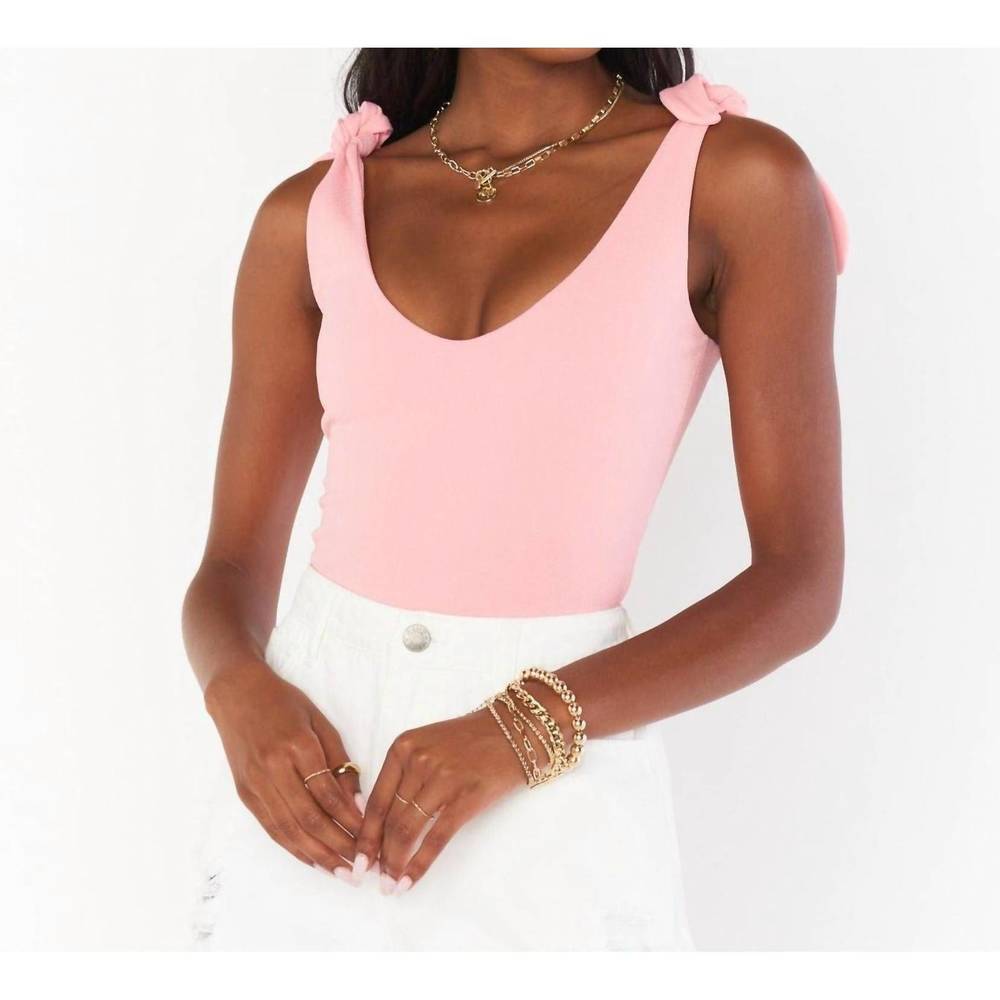SHOW ME YOUR MUMU kylo bodysuit in blush